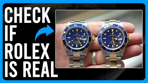 how to tell rolex is real|how to identify rolex watches.